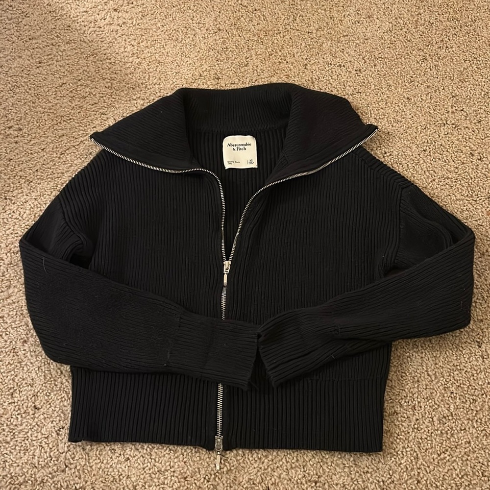 Abercrombie zip up sweater